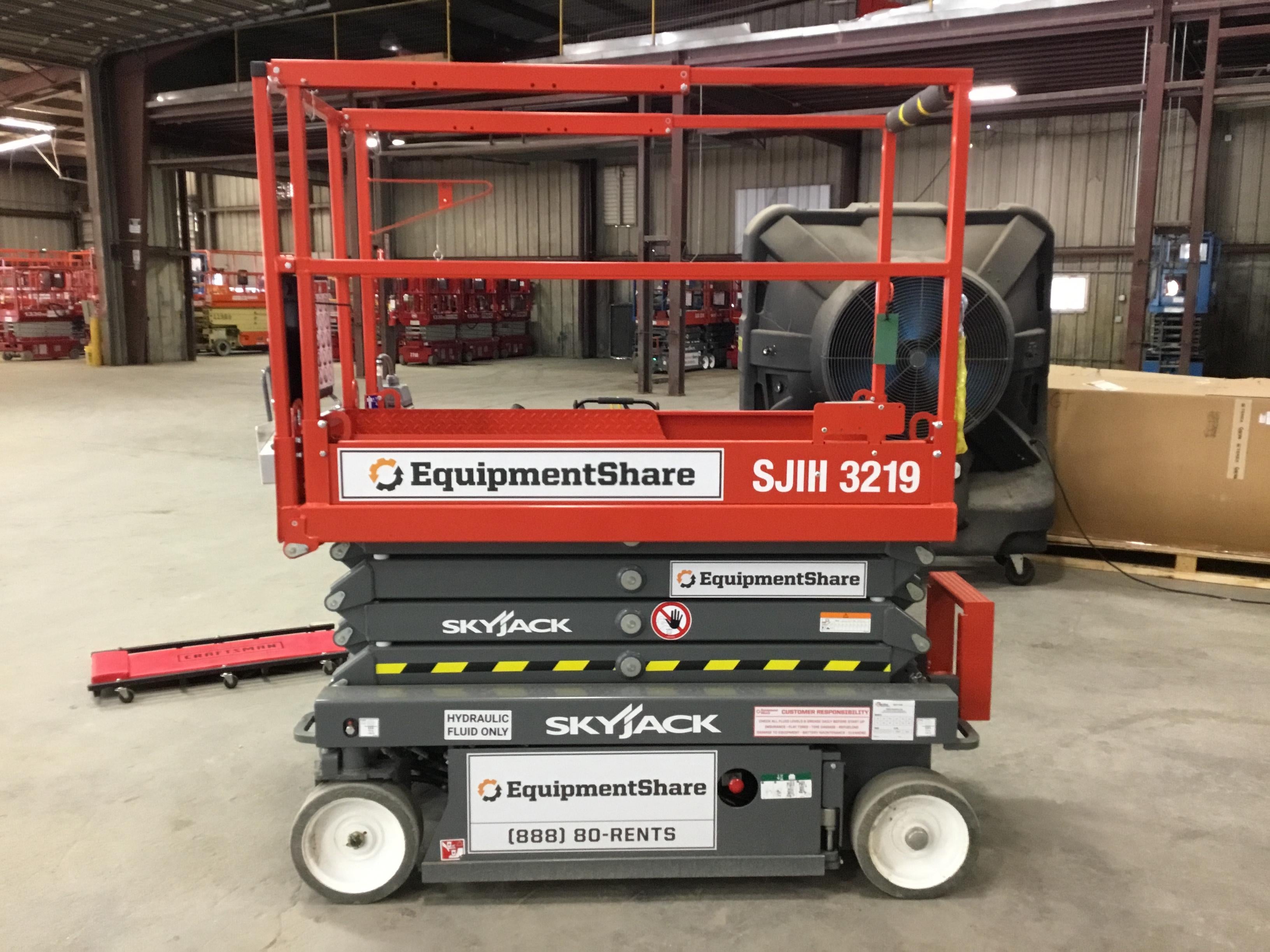 2019 Skyjack SJIII-3219 Standard Options
