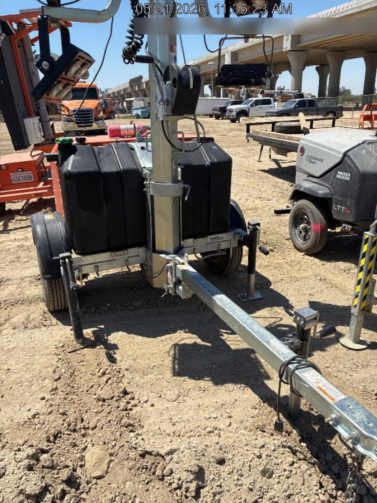 2024 Wanco WLTT-4MM4K Diesel, Deep Sea Controller, Shore Power Plug, Auto Start, (4) 350W LED Floodlights, 4kW Generator, 60 Gal Fuel Tank, 2" Ball, T3