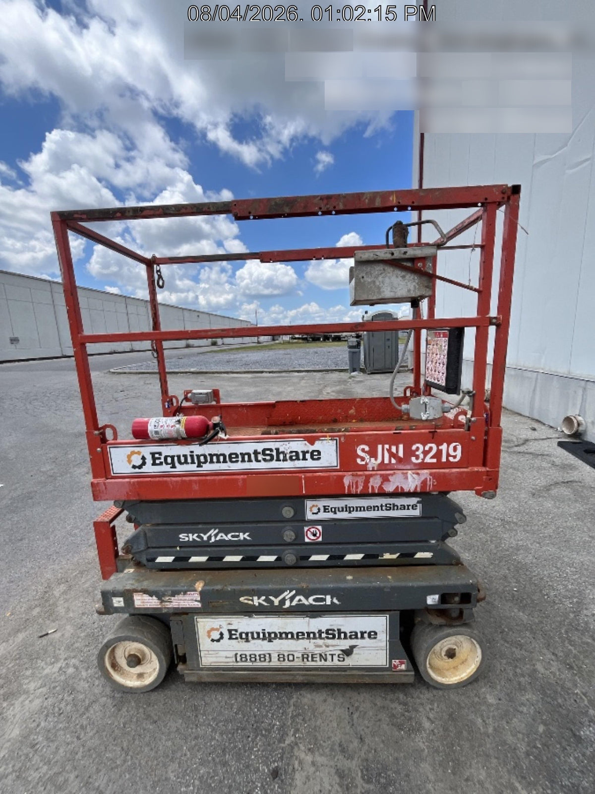 2019 Skyjack SJIII-3219 Standard w/Trojan Batteries