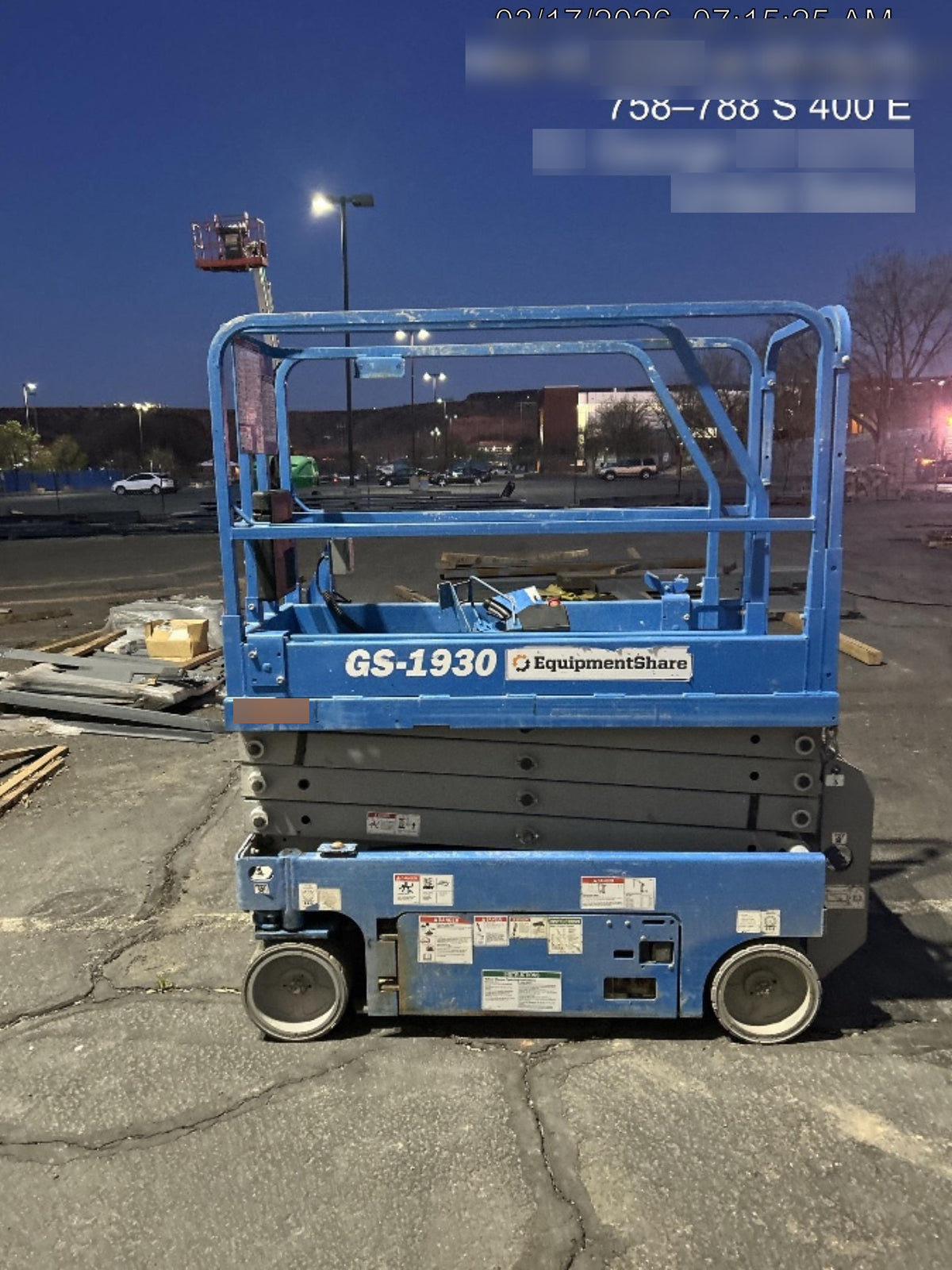 2019 GENIE GS-1930