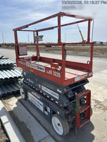 2018 Skyjack SJIII-3226 Skyjack SJIII3226 Scissor Lift w/Trojan Batteries