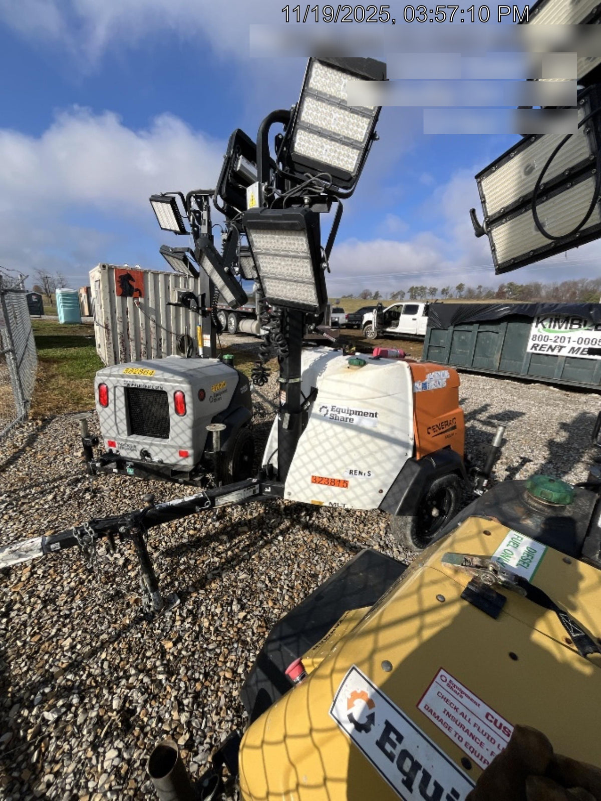 2023 Generac MLT2 Diesel, Flex Switch 120V Input, Powerzone Controller, (4) 320W LED Lights, 4kW Generator, 39.9 Gal Fuel Tank, 2" Ball, T3