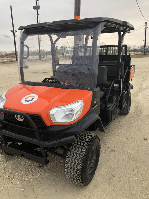 2022 Kubota RTV-X1140W-H Plastic Canopy, Windshield Acrylic Clear, LED Strobe Light, Wire Harness Kit, Back up Alarm