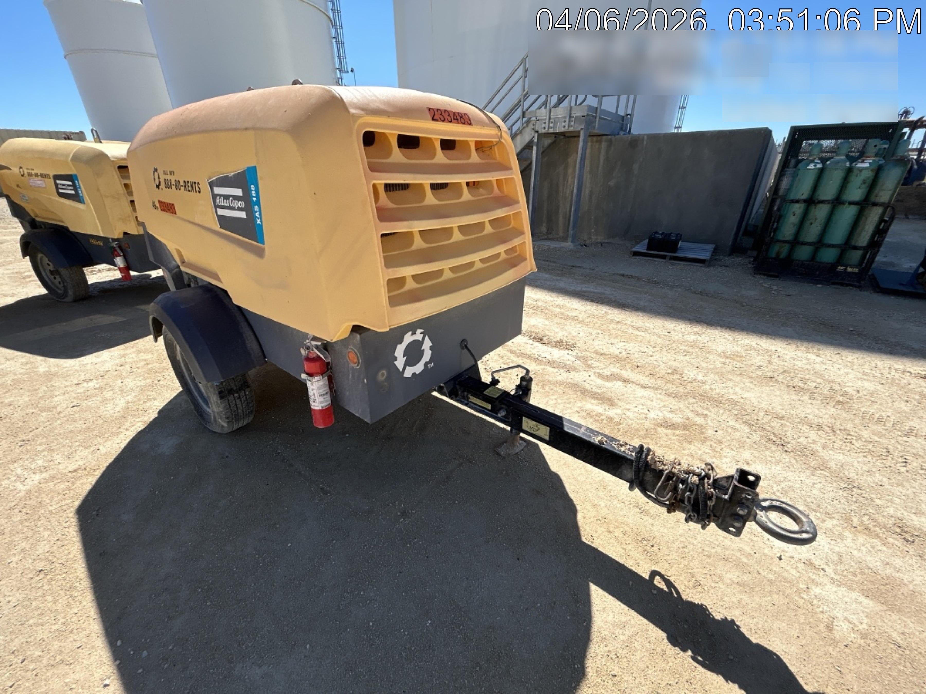 2022 ATLAS COPCO XAS188 CWK