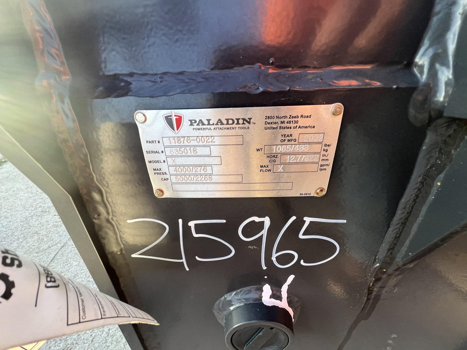 2022 PALADIN UTILITY GRAPPLE 11876-0022