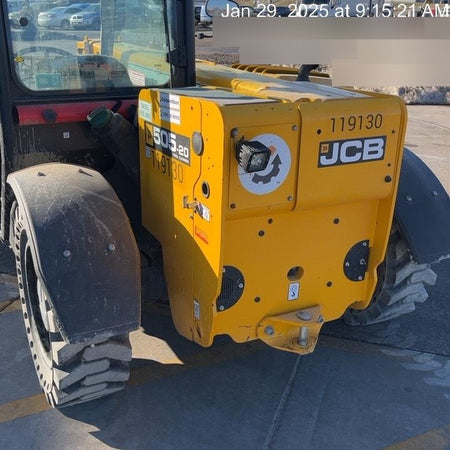 2020 JCB 505-20TC Canopy, Solid Tires, Work Lights, Beacon, Aux Hydraulics, Back up Alarm, ES Decals