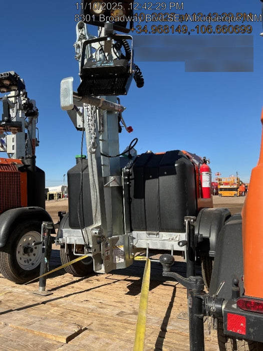 2024 Wanco WLTT-4MM4K Diesel, Deep Sea Controller, Shore Power Plug, Auto Start, (4) 350W LED Floodlights, 4kW Generator, 60 Gal Fuel Tank, 2" Ball, T3