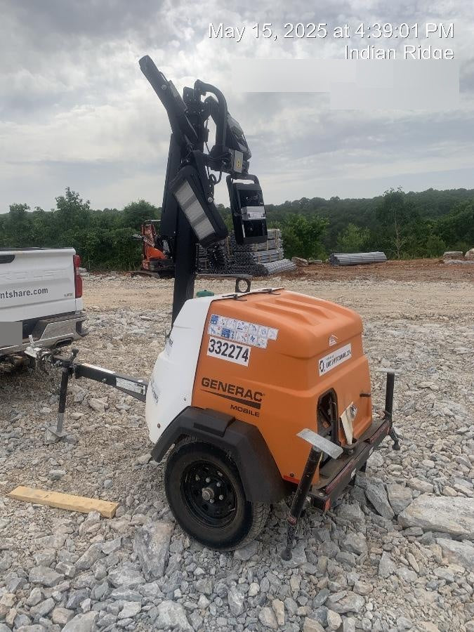2023 Generac MLT2 Diesel, Flex Switch 120V Input, Powerzone Controller, (4) 320W LED Lights, 4kW Generator, 39.9 Gal Fuel Tank, 2" Ball, T3