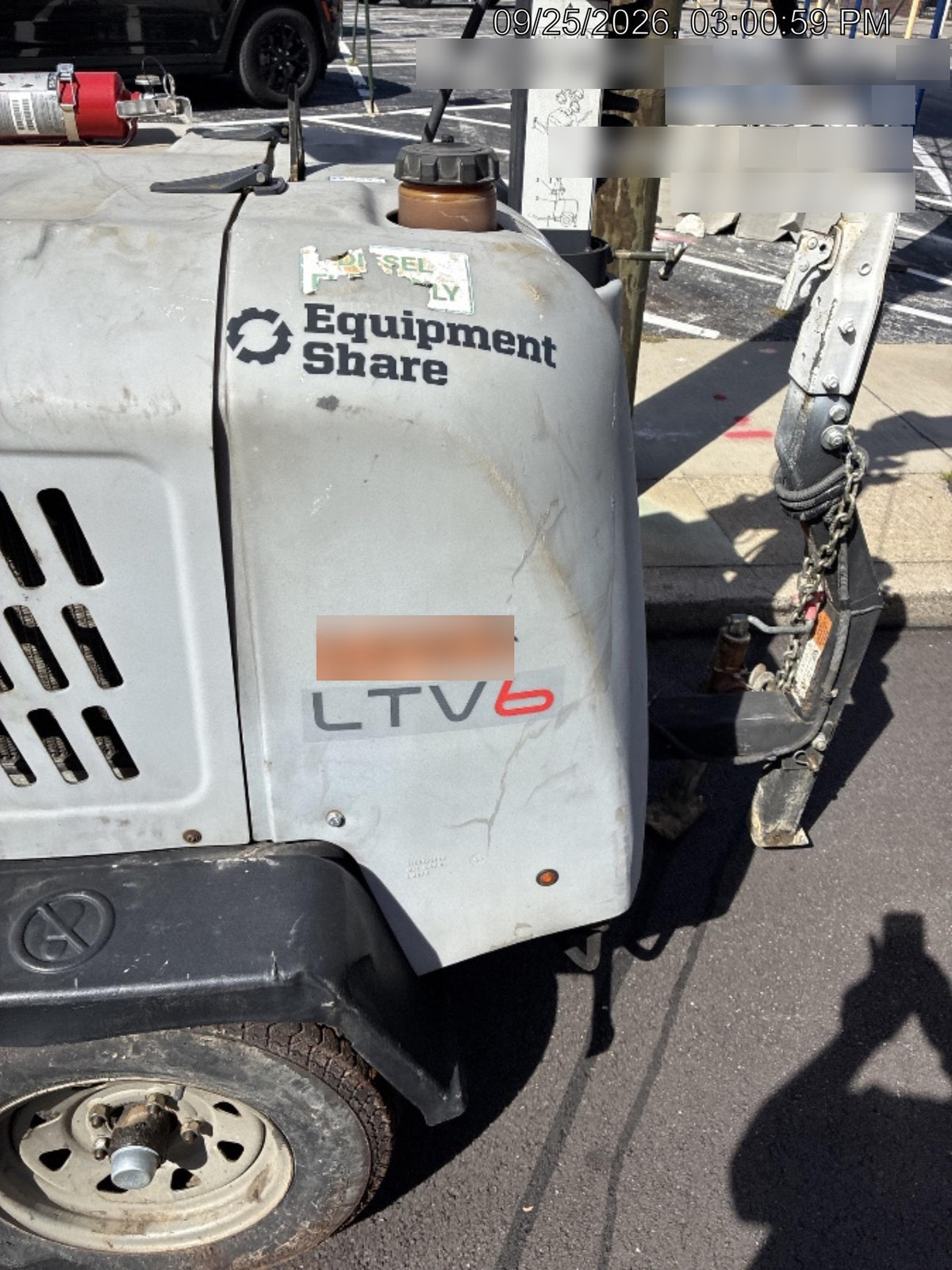 2019 Wacker Neuson LTV6K-LED Standard LED Towable Light Tower w/None