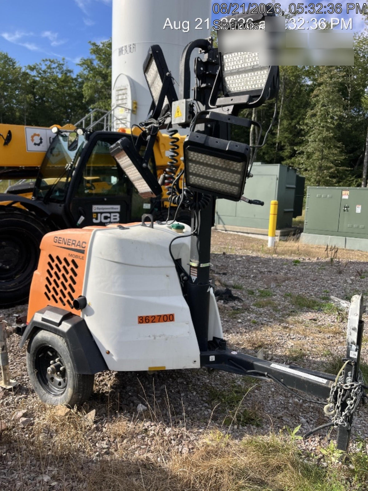 2023 Generac MLT2 Diesel, Flex Switch 120V Input, Powerzone Controller, 
(4) 320W LED Lights, 4kW Generator, 39.9 Gal Fuel Tank, 2" Ball, T3