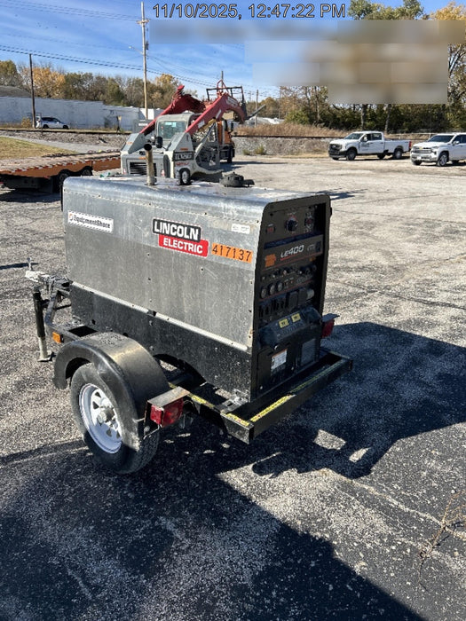 2024 Lincoln Electric LE400 Kubota V1505, Trlr, Cable Rack, Light Kit, ES Decals, T3