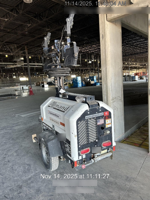 2019 Allmand Night-Lite Pro II Allmand Night-Lite Pro II Allmand Night-Lite Pro II 8 kW Light Tower w/Kubota Engine, LED Light Package