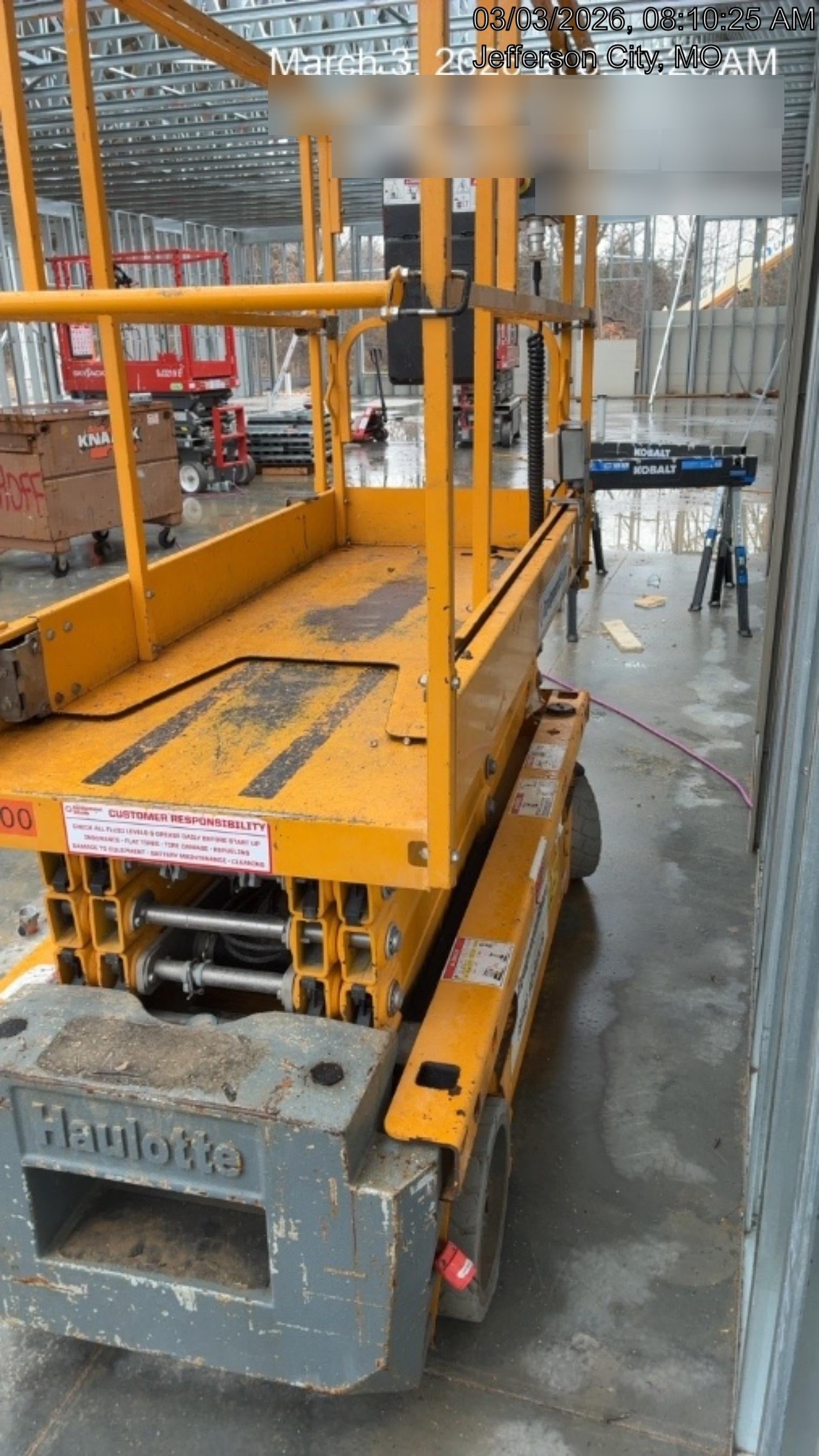 2017 Haulotte Optimum 1931E Haulotte 19' Scissor Lift