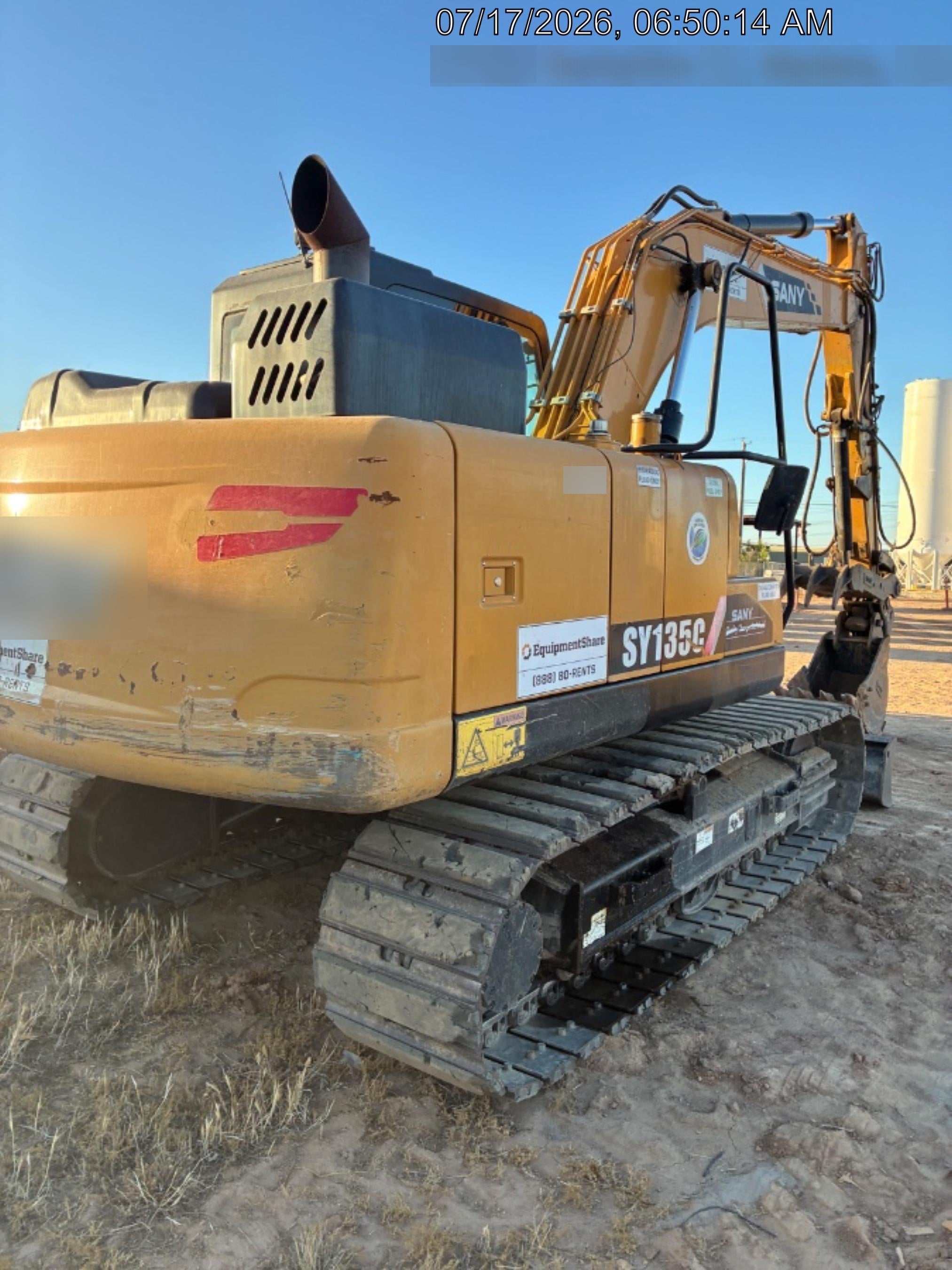 2019 SANY SY135C