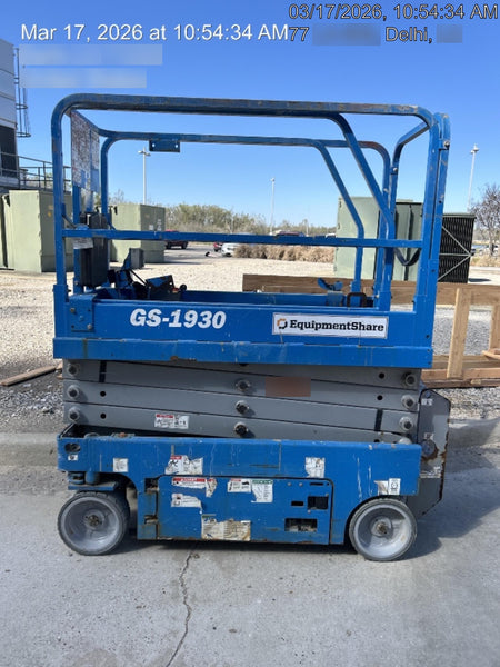 2020 Genie GS-1930 Fixed rails with chain entry gate - Pre A92.20