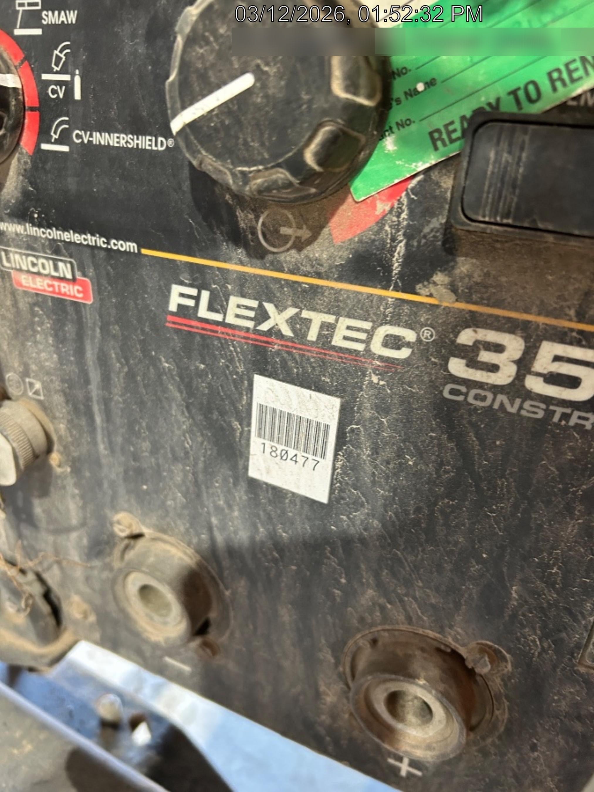 2021 LINCOLN ELECTRIC FLEXTEC 350X