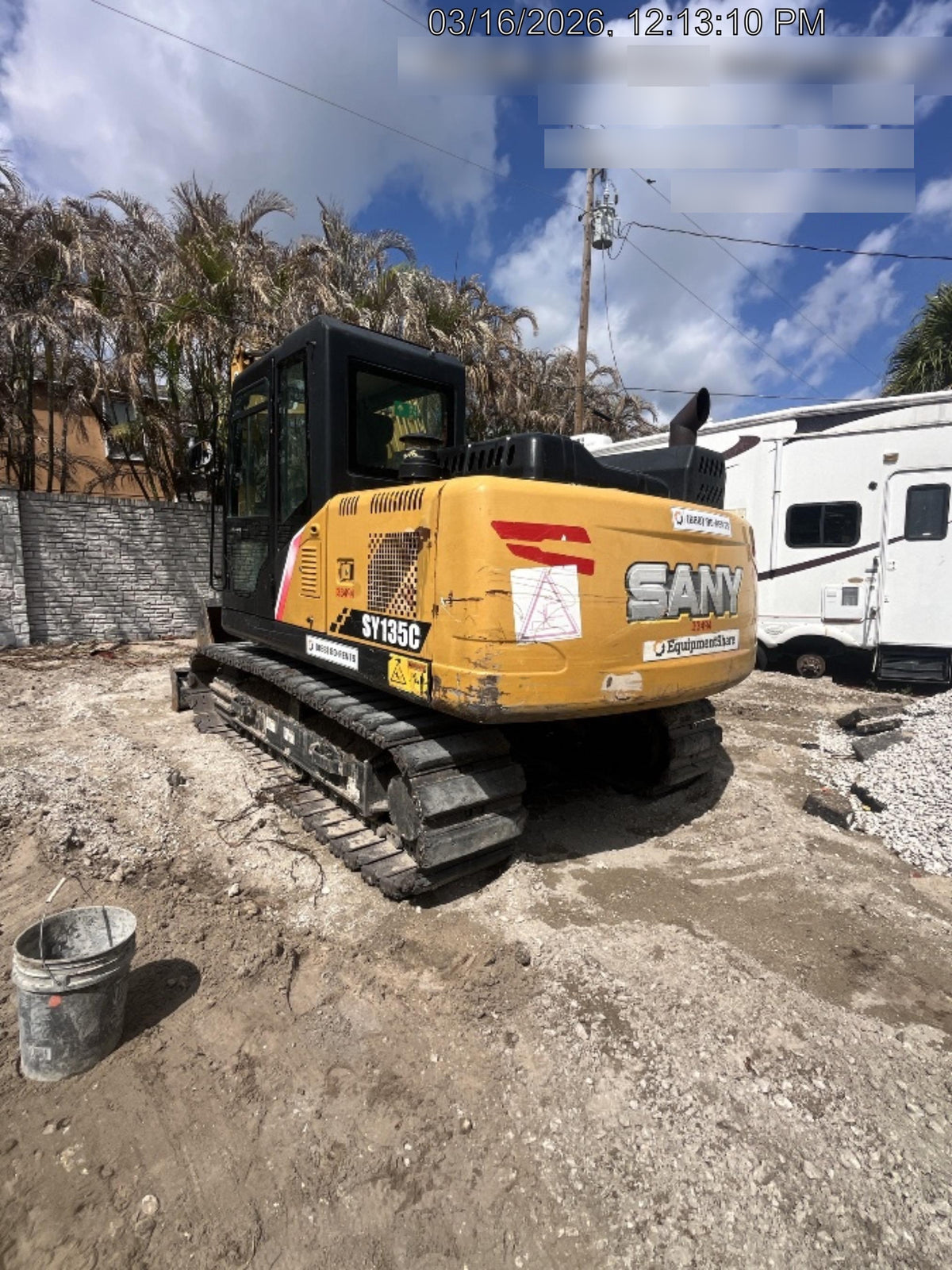 2019 SANY SY135C
