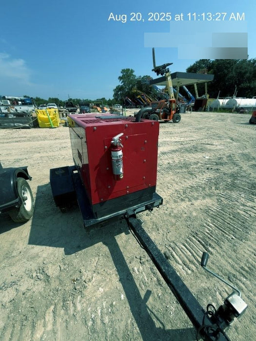 2022 Shindaiwa DGW400MDL Kubota D902 Engine, 23 HP, Dual Op Welder, Wire, Arc, Droop Stick, Tig, and CC Stick Functionality, Simulphase, 3 Phase and 1 Phase Gen Output, Single Axle NB Trlr, Slr Trckl Chrg 12V 12W, Fire Ext