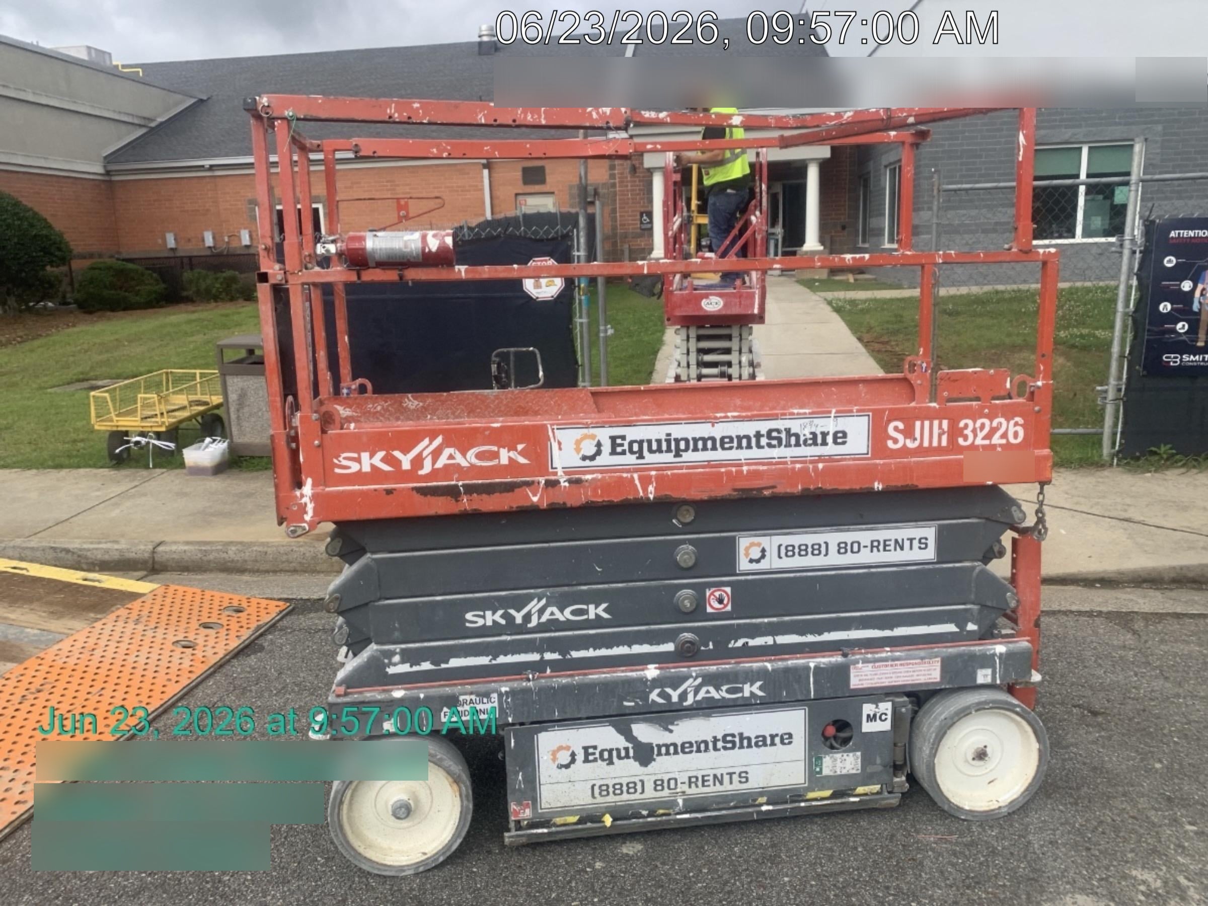 2019 Skyjack SJIII-3226 Standard Options, Trojan Batteries