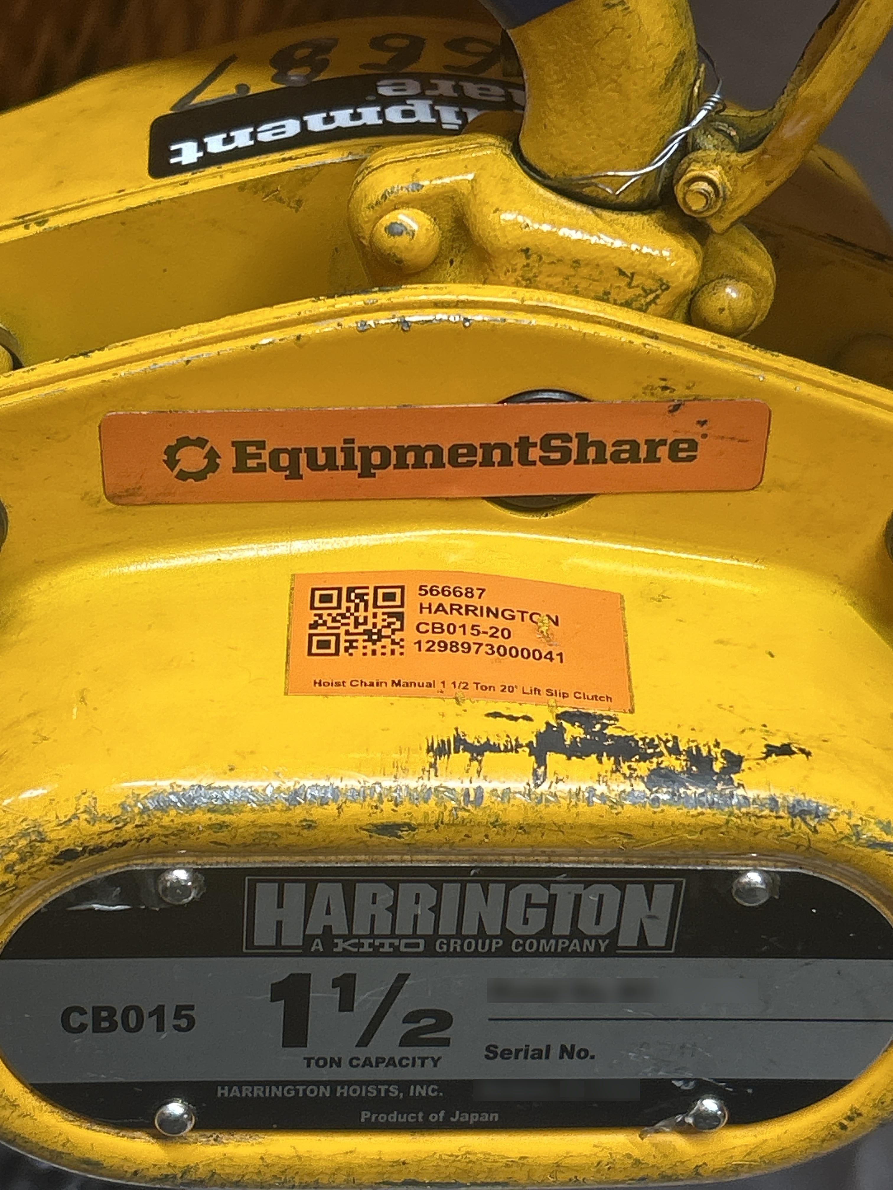 2025 HARRINGTON CB015-20
