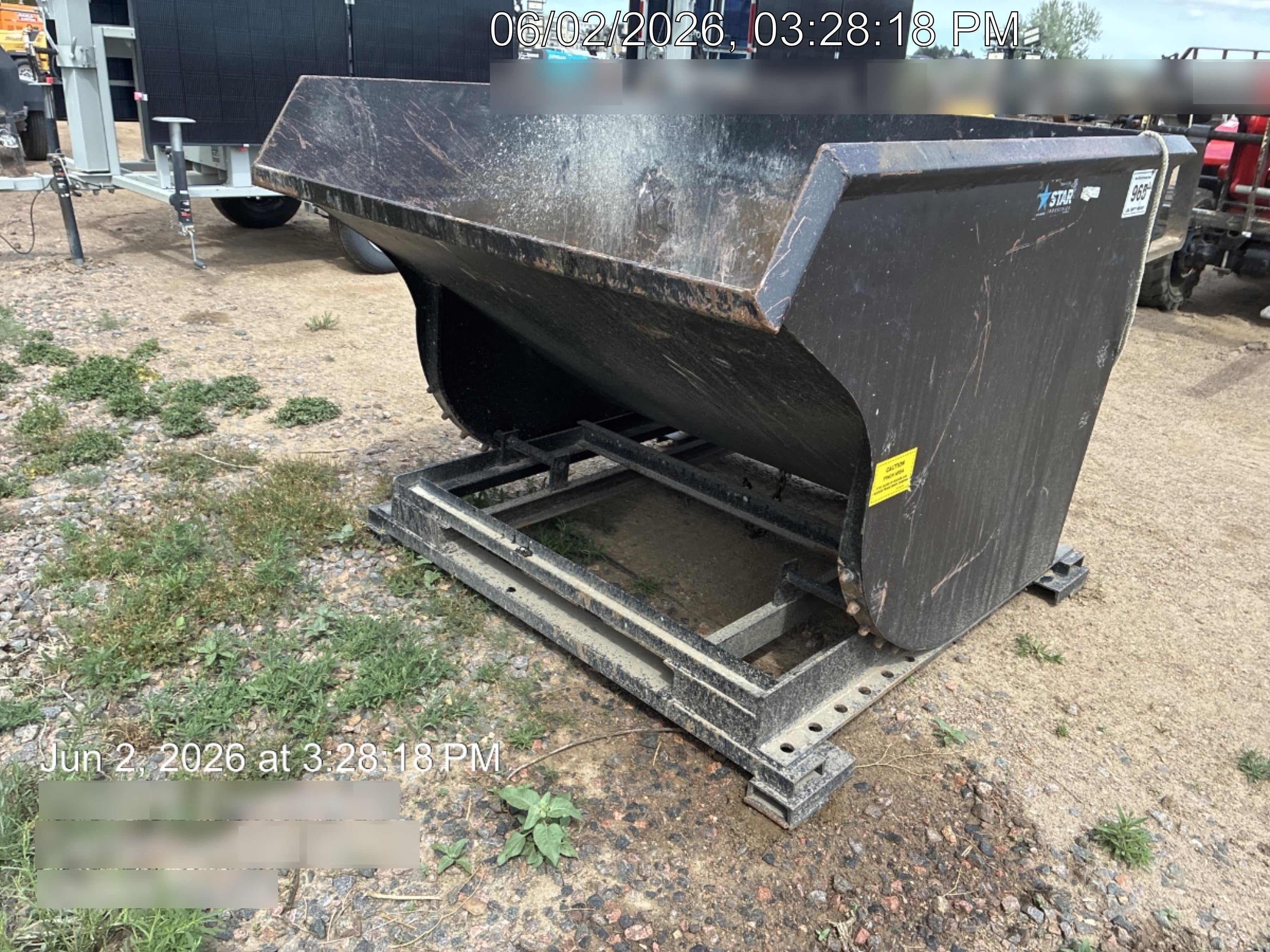 2025 STAR INDUSTRIES M-1820 - Self-Dump Hopper