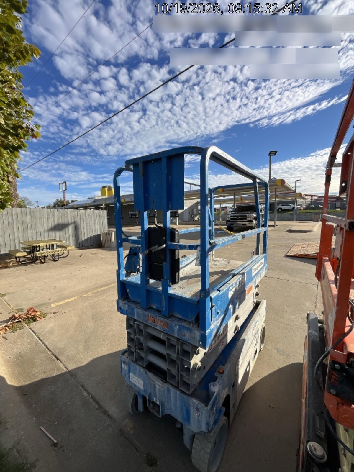 2020 Genie GS-1930 Fixed rails with chain entry gate - Pre A92.20