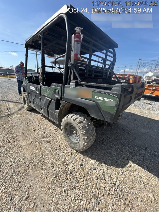 2019 Kawasaki Mule PRO-DXT Movement Alarm, Beacon, Hard Top, ES Track Hardware
