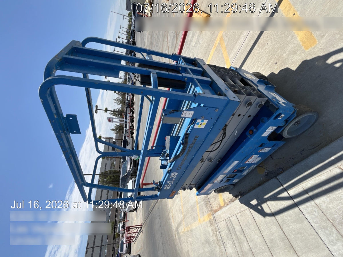 2019 Genie GS-1930 Fixed rails with chain Entry