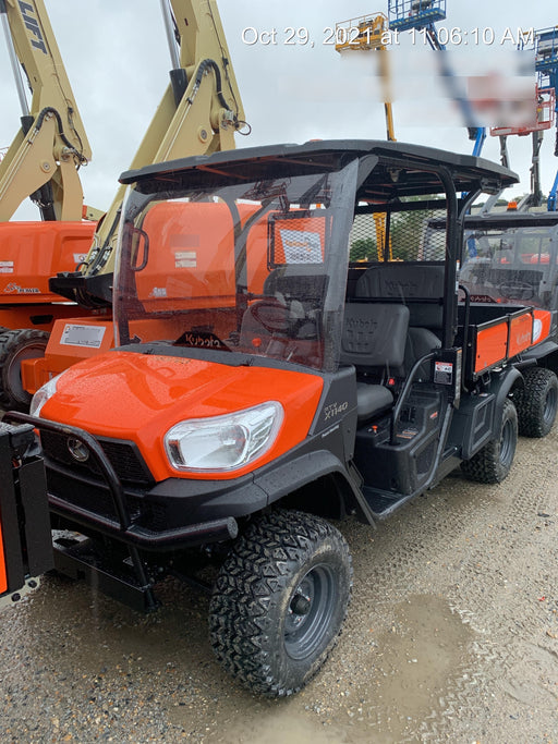 2021 Kubota RTV-X1140W-H Plastic Canopy, Windshield Acrylic Clear, LED Strobe Light, Wire Harness Kit, Back up Alarm