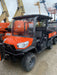 2021 Kubota RTV-X1140W-H Plastic Canopy, Windshield Acrylic Clear, LED Strobe Light, Wire Harness Kit, Back up Alarm