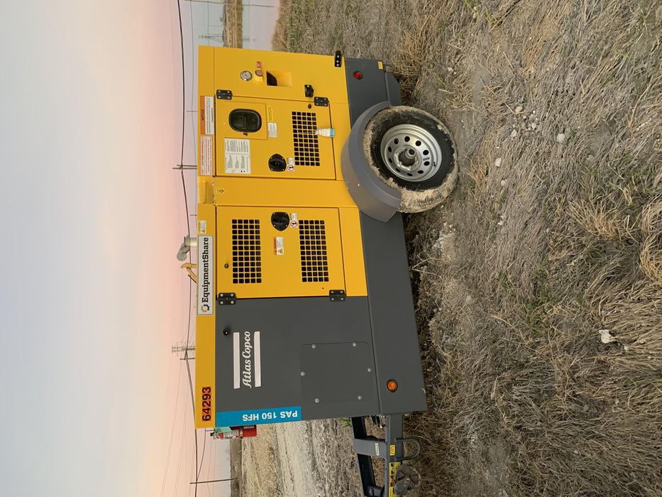 2020 ATLAS COPCO PAS 150 HF CS Enclosed