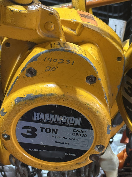 2021 HARRINGTON CF030-20