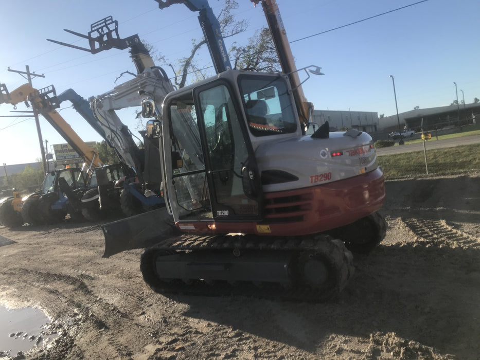 2020 Takeuchi TB290C Cab/Heat/Air, Rubber Tracks, Manual TAG QC