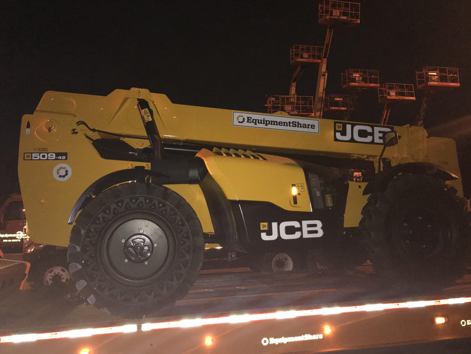 2020 JCB 509-42 Canopy, Solid Tires, Work Lights, Beacon, Aux Hydraulics, Back up Alarm, Lifting Eye, ES Decals