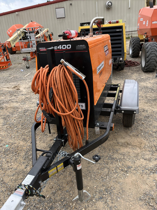 2022 Lincoln Electric LE400 Kubota V1505, Trlr, Cable Rack, Light Kit, ES Decals, T3