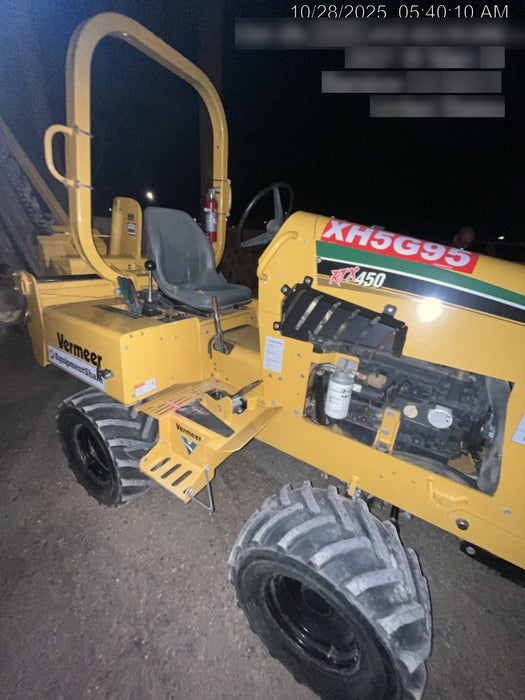 2019 VERMEER RTX450