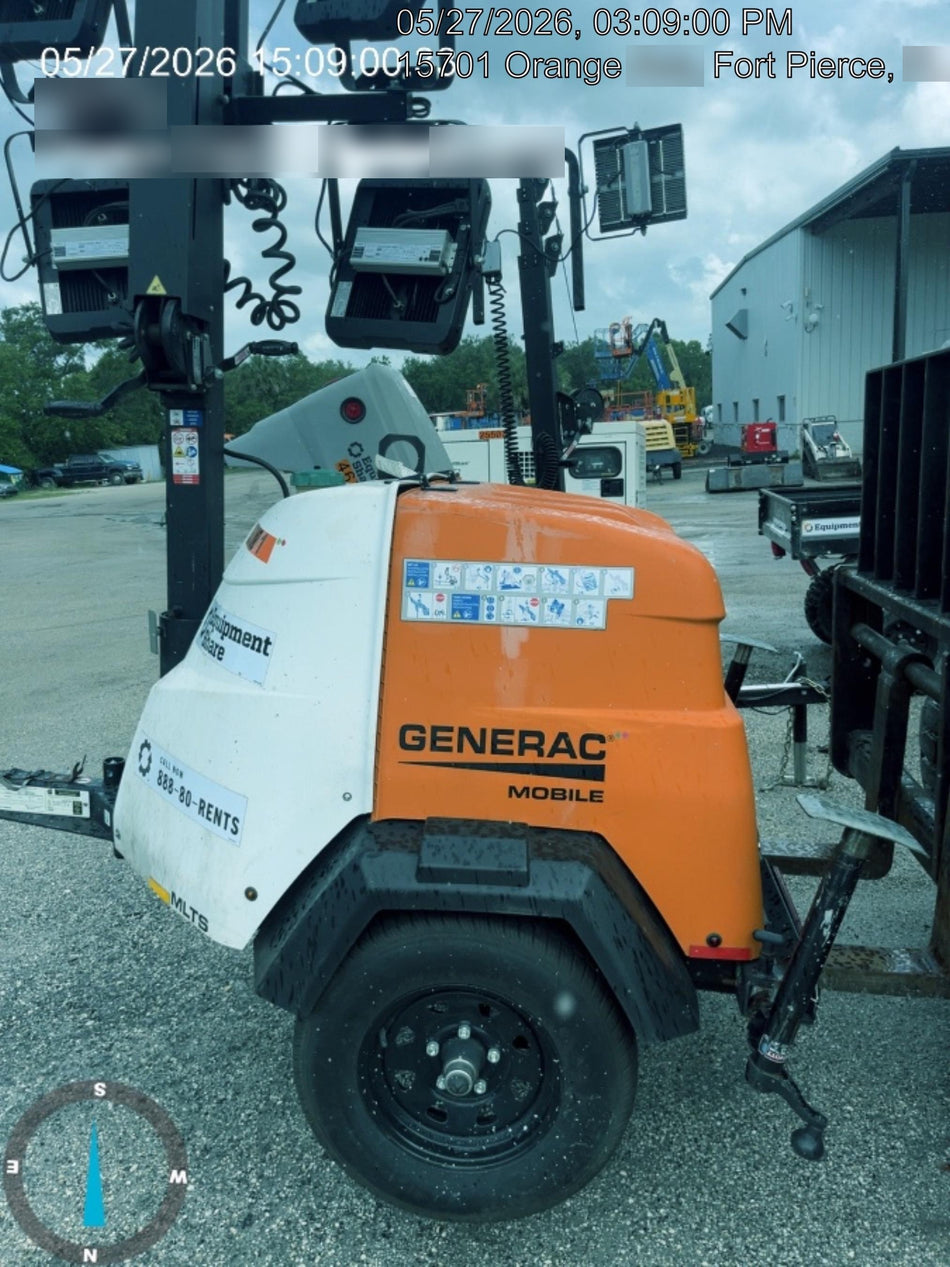 2023 Generac MLT2 Diesel, Flex Switch 120V Input, Powerzone Controller, (4) 320W LED Lights, 4kW Generator, 39.9 Gal Fuel Tank, 2" Ball, T3