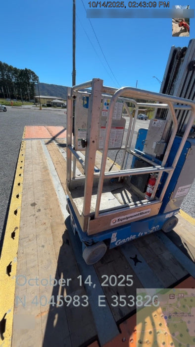 2019 GENIE GR-20