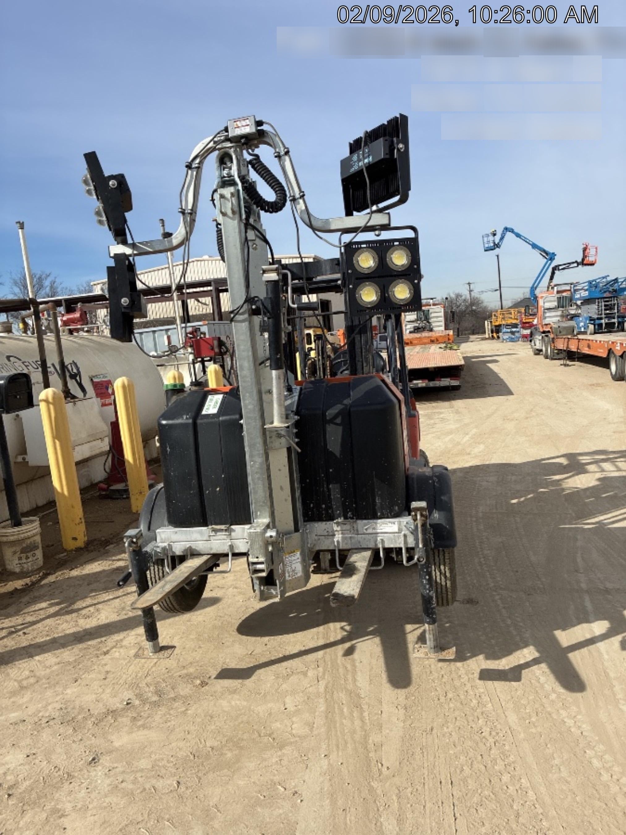 2024 Wanco WLTT-4MM4K Diesel, Deep Sea Controller, Shore Power Plug, Auto Start, (4) 350W LED Floodlights, 4kW Generator, 60 Gal Fuel Tank, 2" Ball, T3