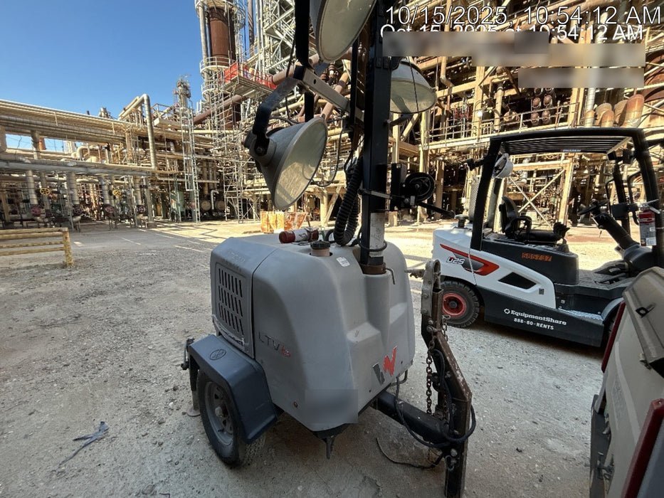 2018 Wacker Neuson LTV6K-MH Wacker Neuson LTV6K Mobile Light Tower w/Fuel Level Sensor Installed