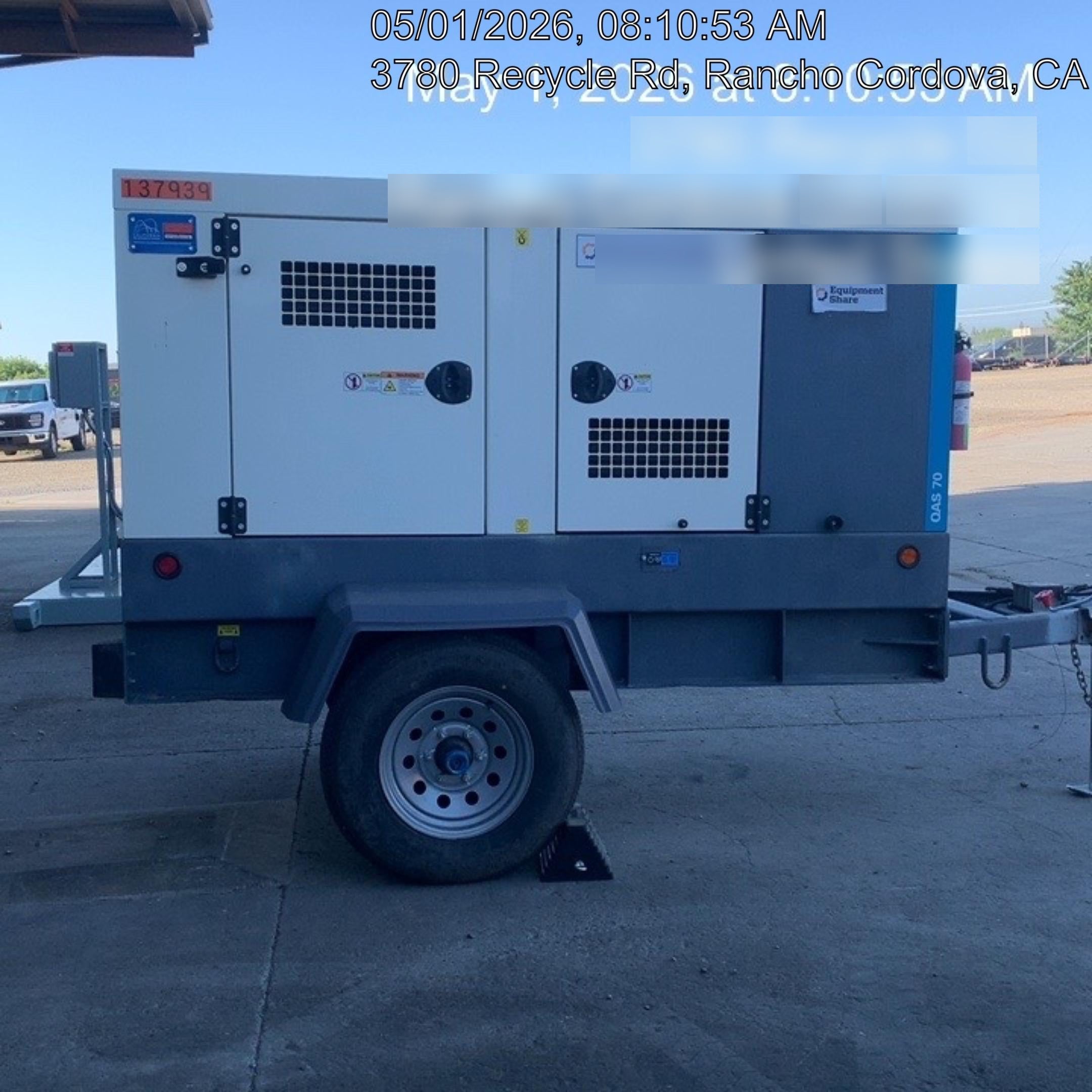 2021 ATLAS COPCO QAS 70