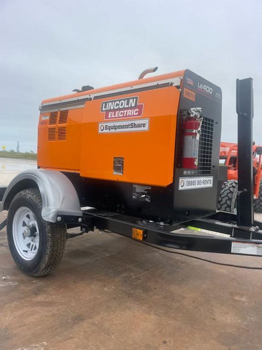 2022 Lincoln Electric LE400 Kubota V1505, Trlr, Cable Rack, Light Kit, ES Decals, T3