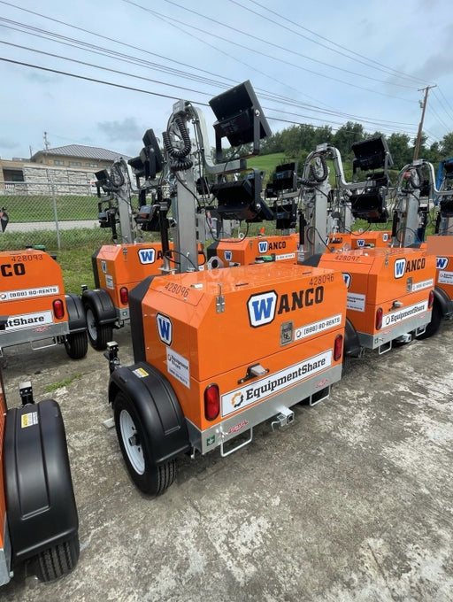 2024 Wanco WLTT-4MM4K Diesel, Deep Sea Controller, Shore Power Plug, Auto Start, (4) 350W LED Floodlights, 4kW Generator, 60 Gal Fuel Tank, 2" Ball, T3