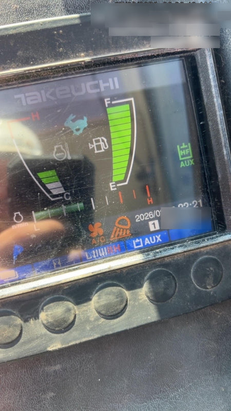 2020 TAKEUCHI TB250-2C