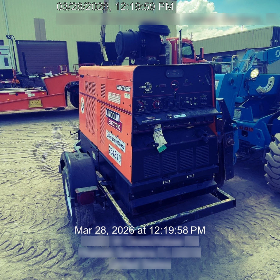2022 Lincoln Electric Vantage 549X Crosslink Technology, Trailer Mounted, ES Decals, T3