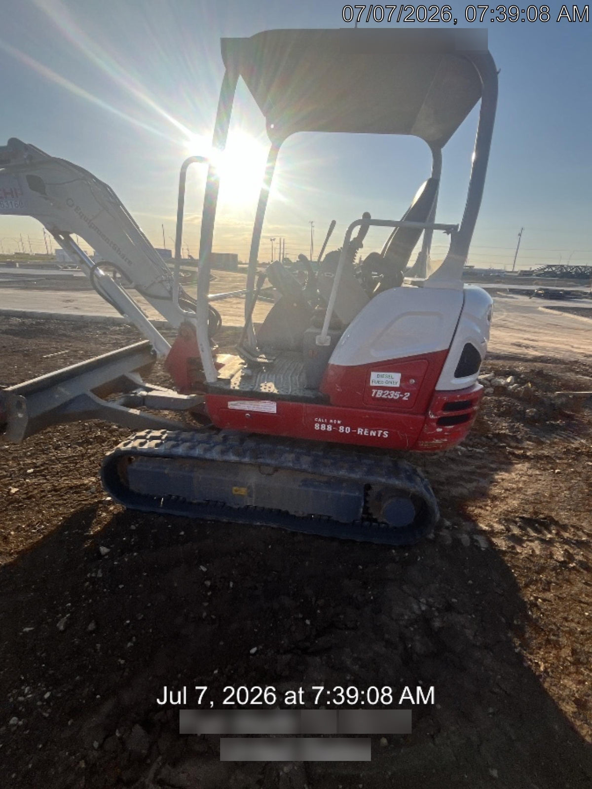 2025 TAKEUCHI TB235-2R