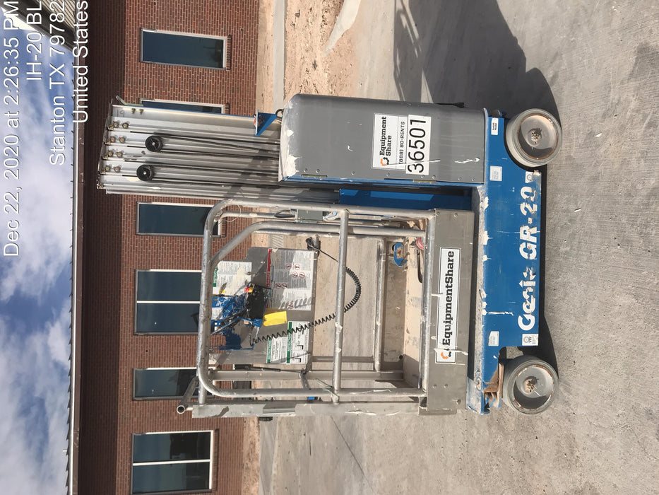 2019 GENIE GR-20