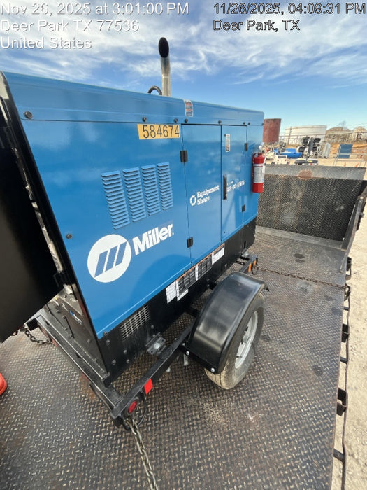 2025 MILLER ELECTRIC BIG BLUE 500