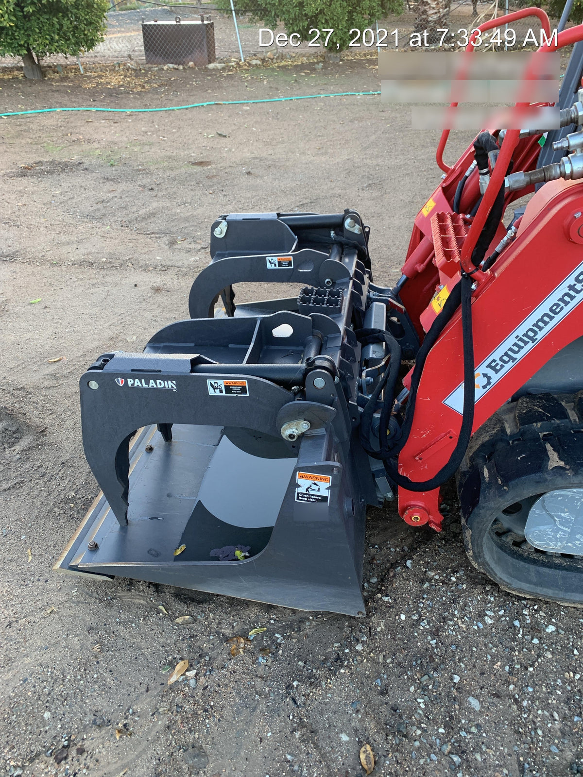 2021 PALADIN UTILITY GRAPPLE 11876-0022