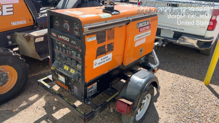 2022 Lincoln Electric LE400 Kubota V1505, Trlr, Cable Rack, Light Kit, ES Decals, T3